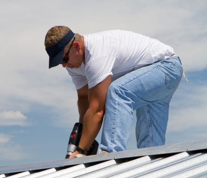 roofing maintenance work