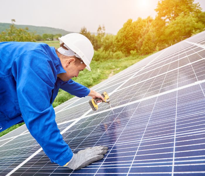 how to fix roof leak under solar panels