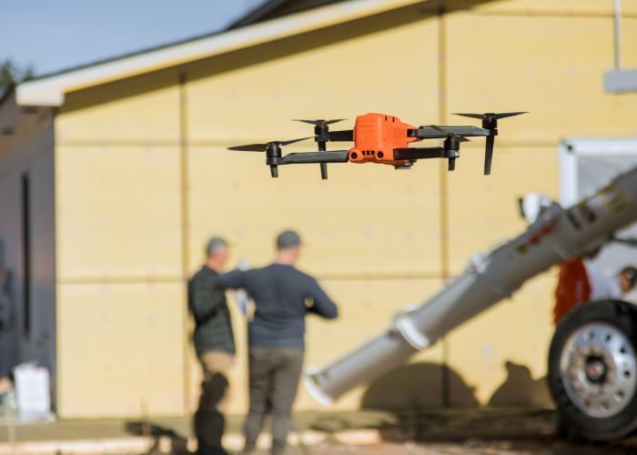roof inspection drone in rhode island